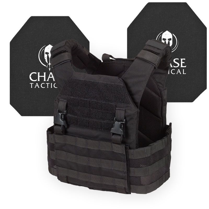 #1 Active Shooter Kit: LOPC Carrier+Plates Chase Tactical