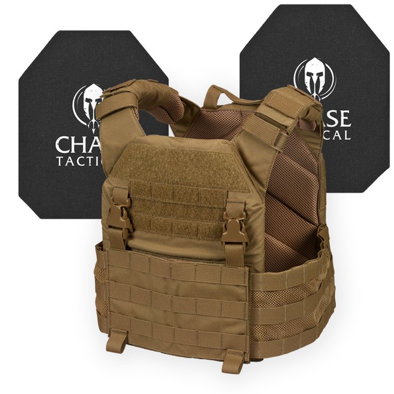 #1 Active Shooter Kit: LOPC Carrier+Plates Chase Tactical