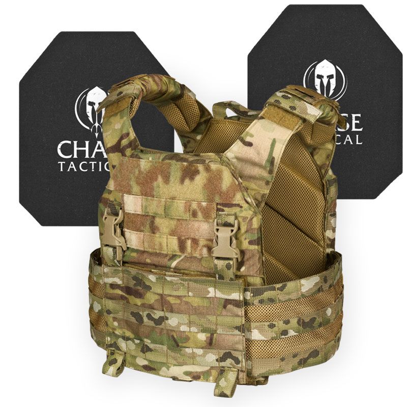 #1 Active Shooter Kit: LOPC Carrier+Plates Chase Tactical